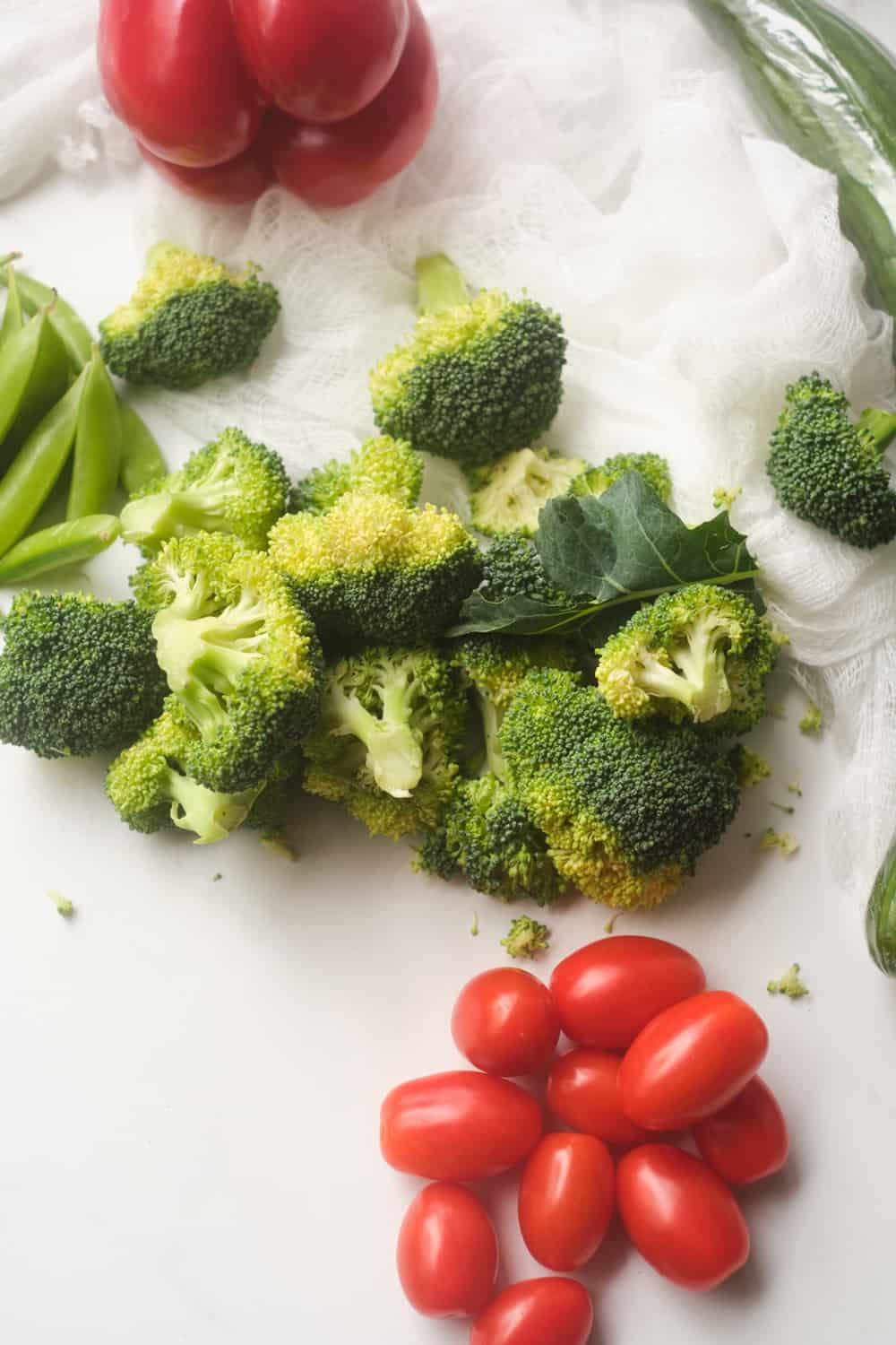 Christmas Veggie Wreath