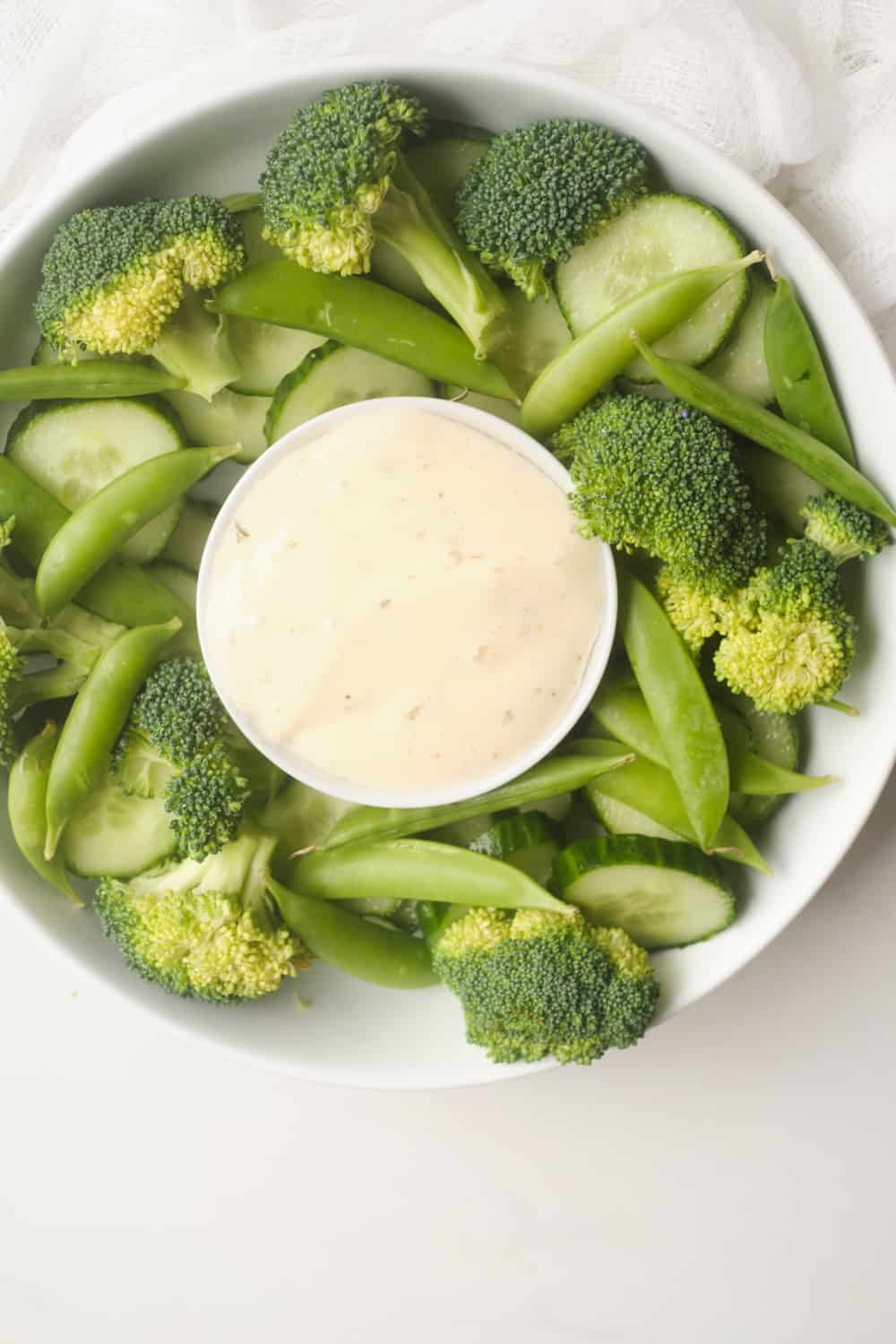 Christmas Veggie Wreath