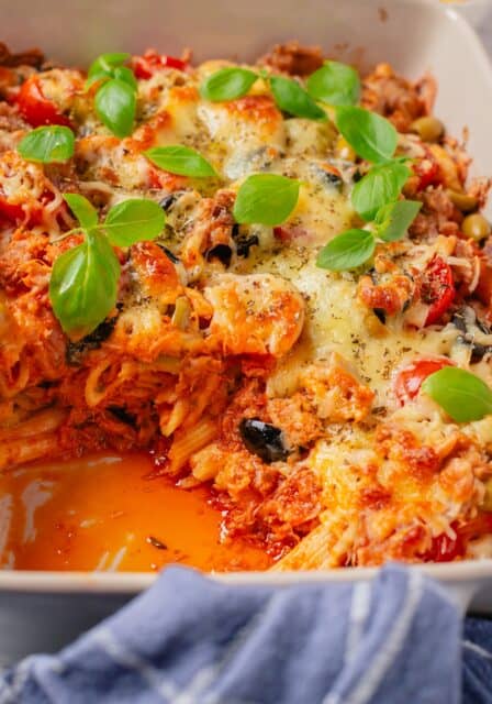 Easy Tuna Pasta Bake Recipe