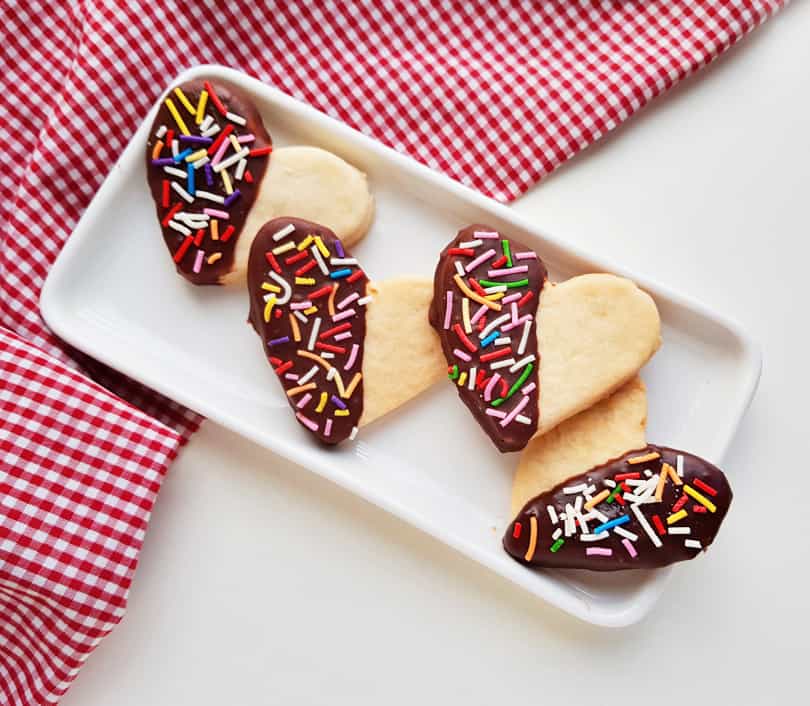 These Heart Shaped Cookies Make A Cute Valentine Treat!