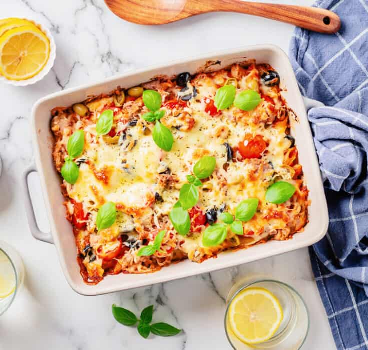 Easy Tuna Pasta Bake Recipe