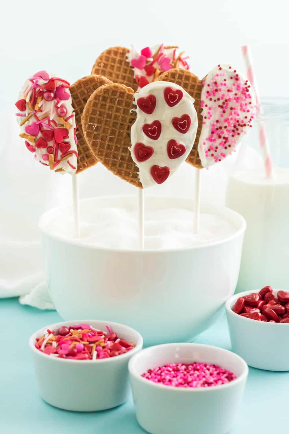 valentine waffles