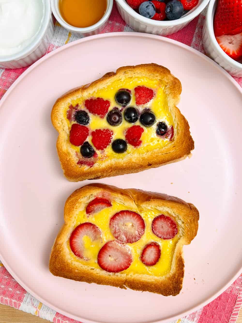 TikTok Yogurt Custard Toast