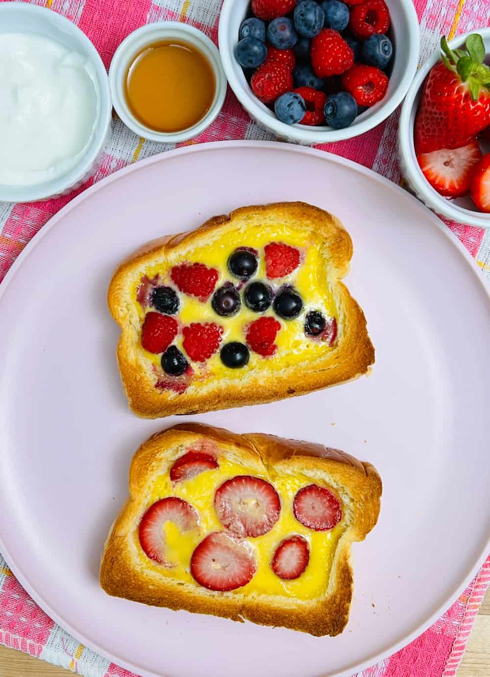 TikTok Yogurt Custard Toast