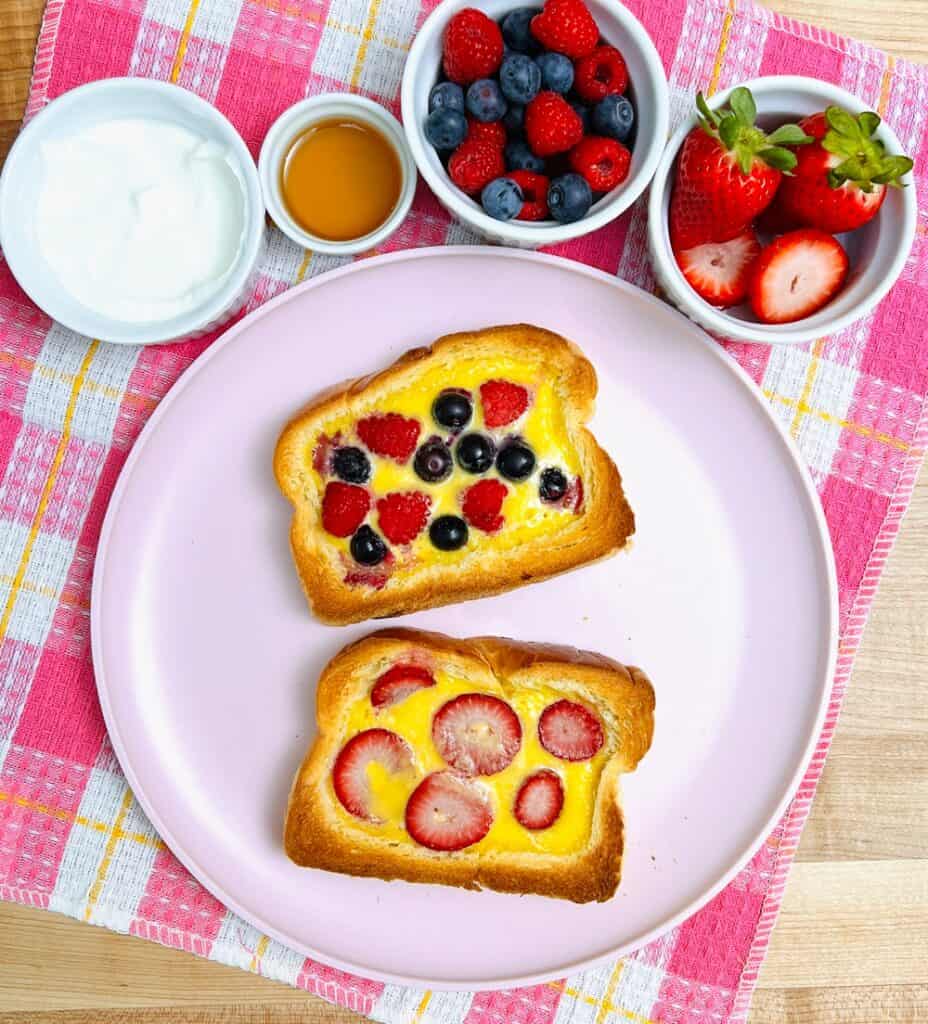 How To Make The Viral TikTok Yogurt Custard Toast