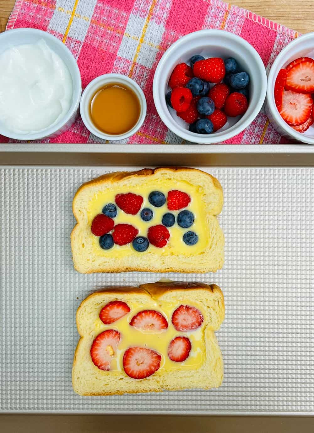 Yogurt Custard Toast