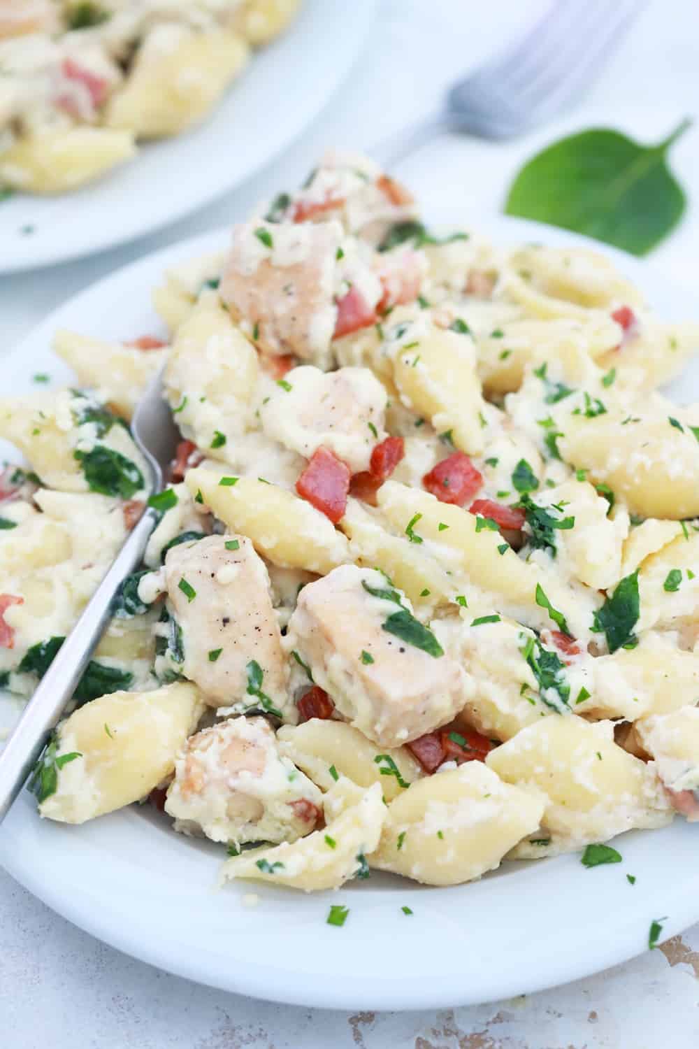 The Best Creamy Chicken and Bacon Pasta