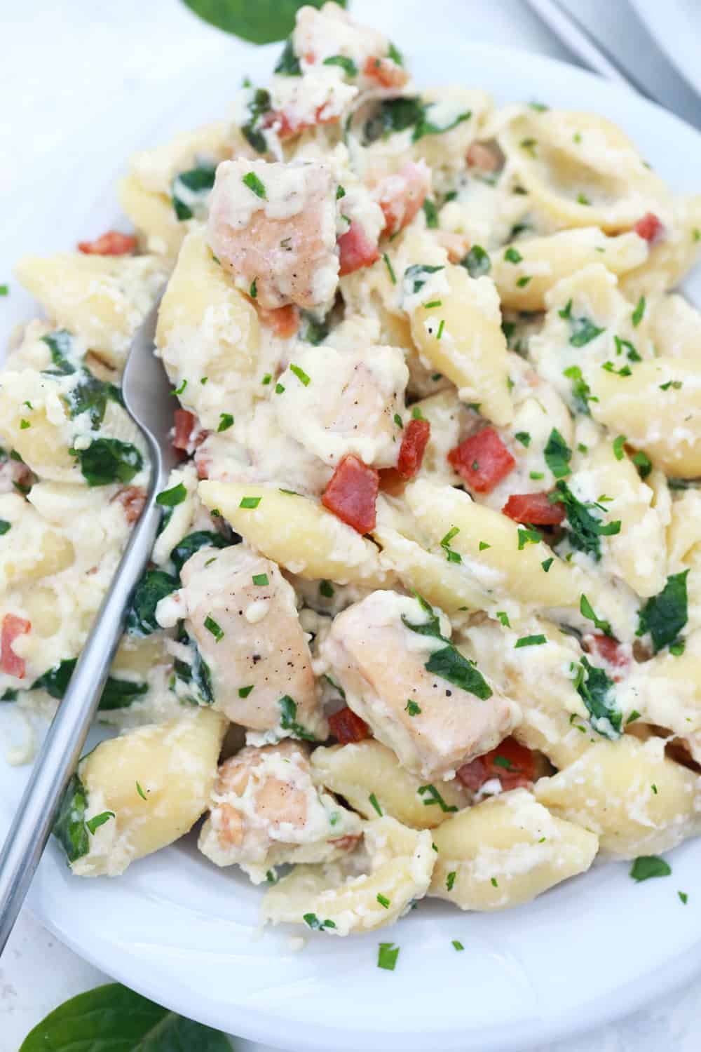 Creamy Chicken and Bacon Pasta