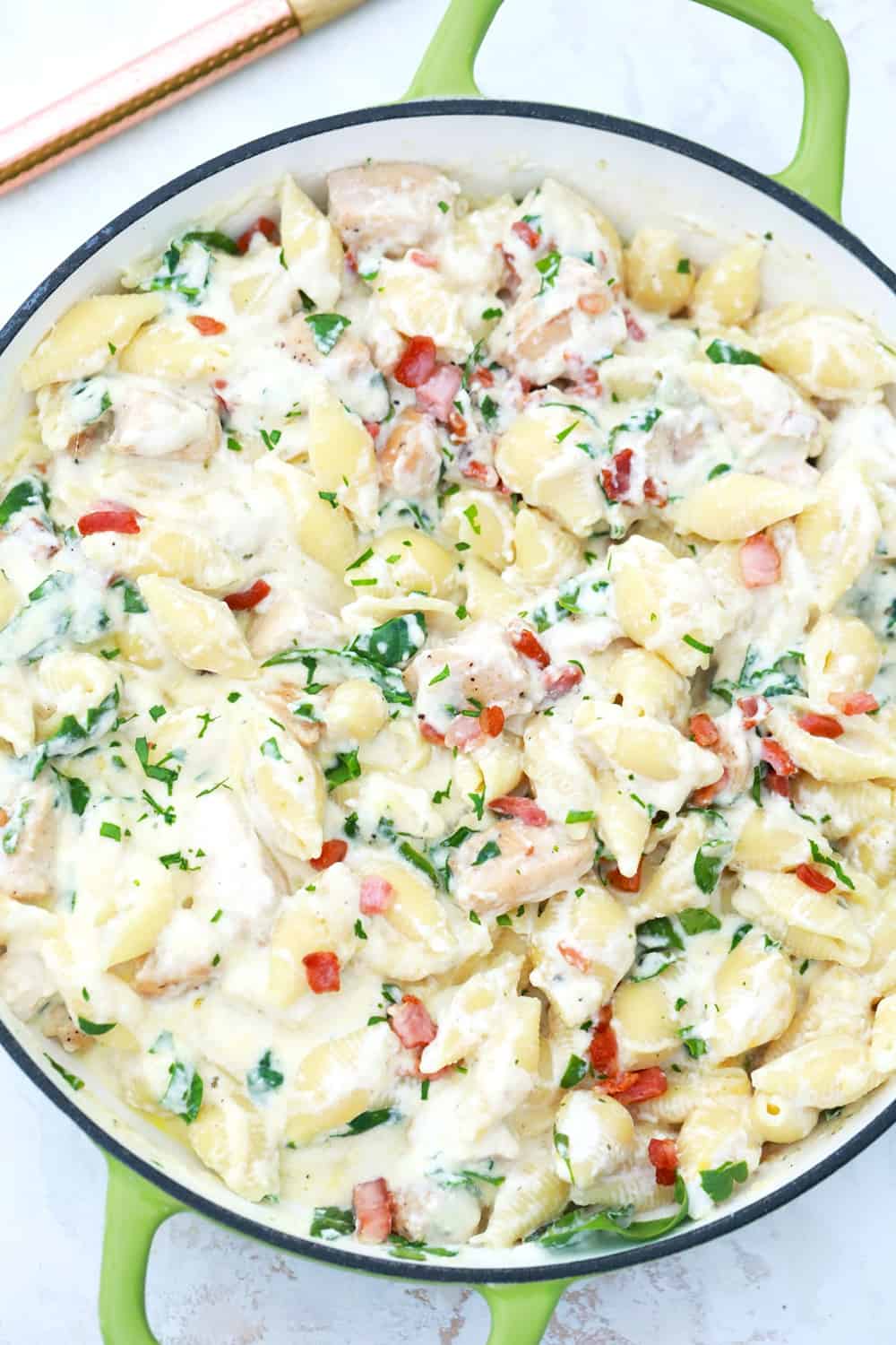 Creamy Chicken and Bacon Pasta