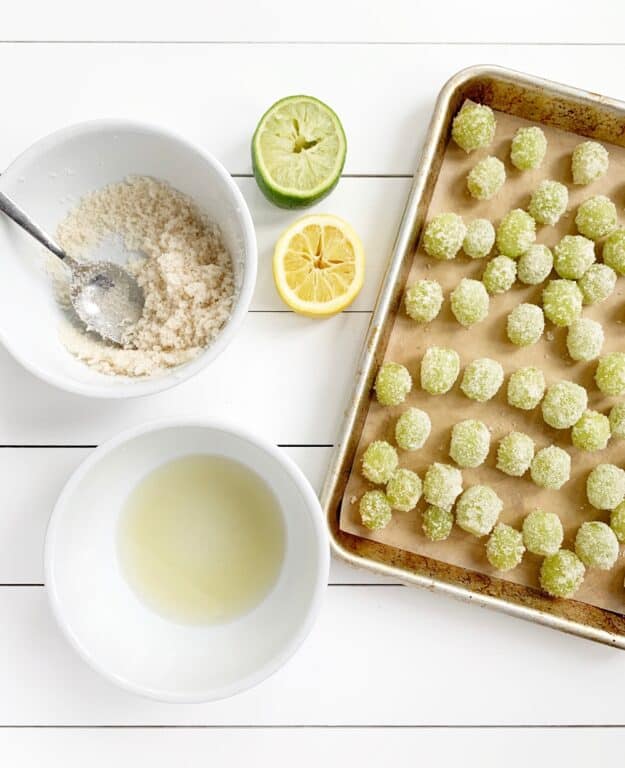 How To Make The Viral TikTok Candy Frozen Sour Grapes