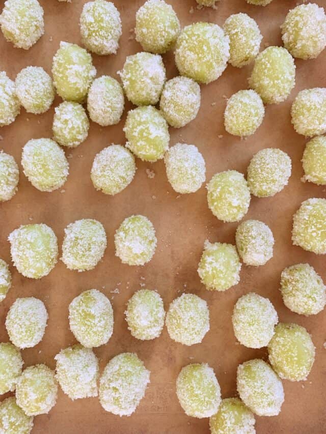How To Make The Viral TikTok Candy Frozen Sour Grapes