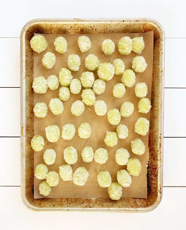 How To Make The Viral TikTok Candy Frozen Sour Grapes