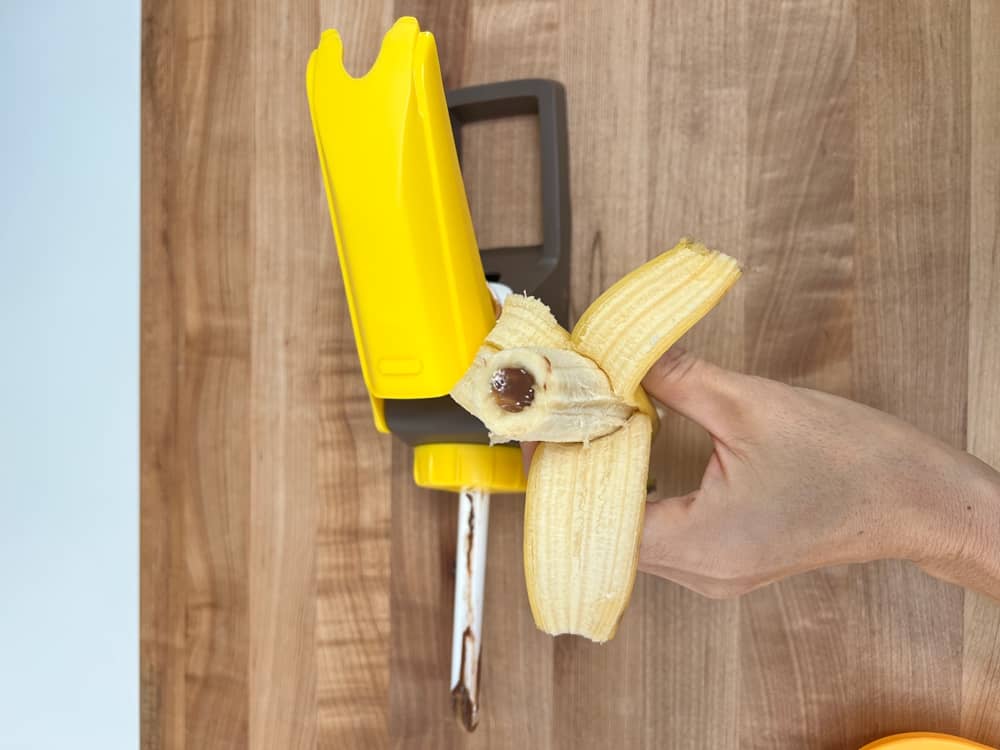 Banana Loca® Kitchen Gadget - Core & Fill A Banana While Still In Its Peel