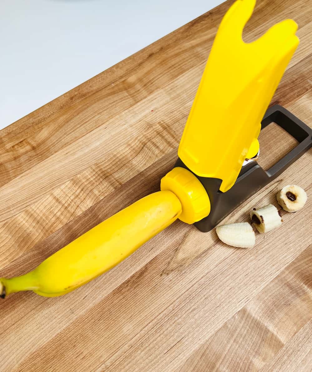  Banana Loca® Kitchen Gadget - Core & Fill A Banana While Still  In Its Peel : Toys & Games