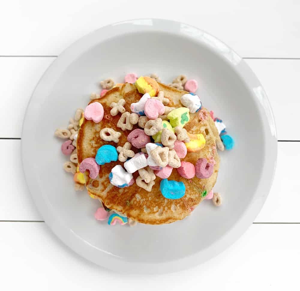  Lucky Charms Pancakes