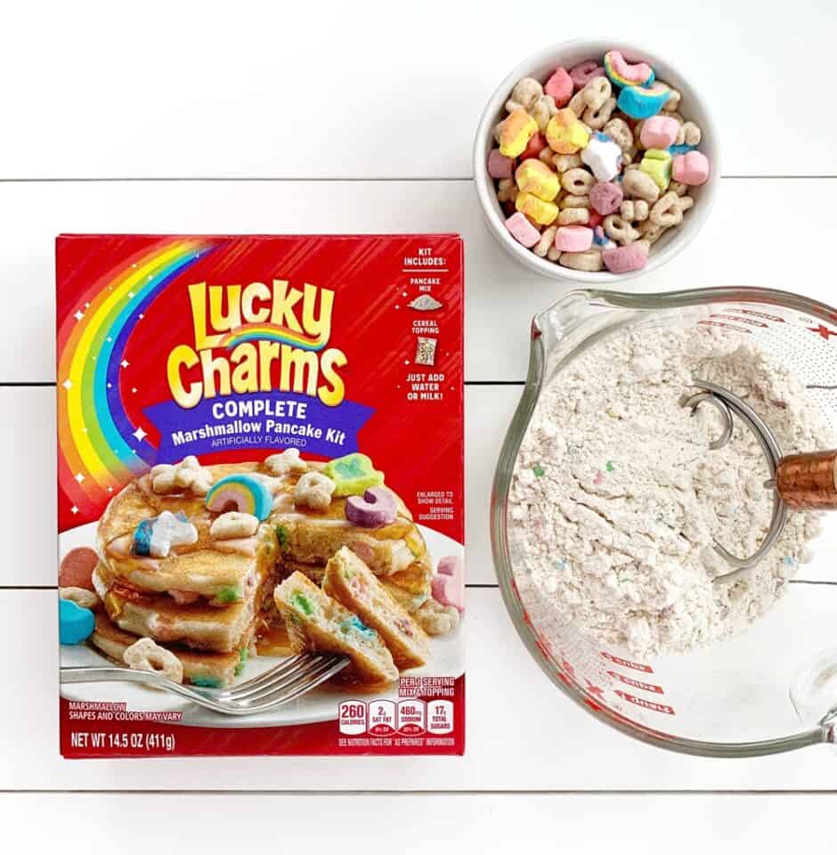 We Tried The New Lucky Charms Pancakes And They Are Magically Delicious