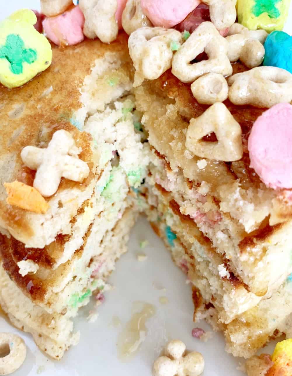  Lucky Charms Pancakes