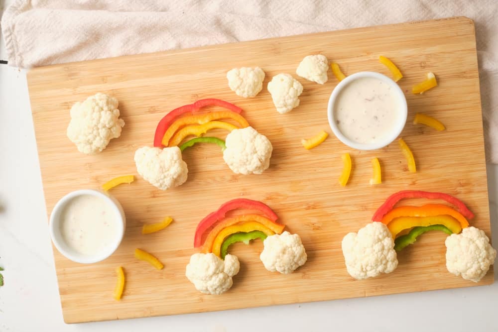 Rainbow Veggie Snack