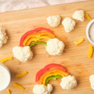 Rainbow Veggie Snack