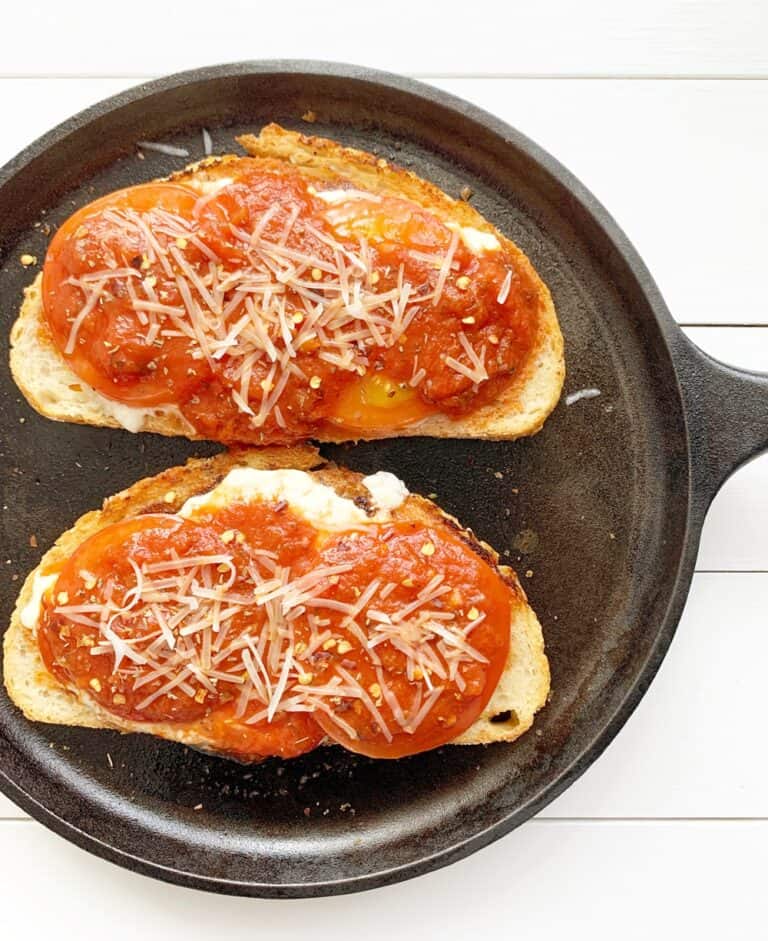 How to Make Hailey Bieber's Viral TikTok Pizza Toast