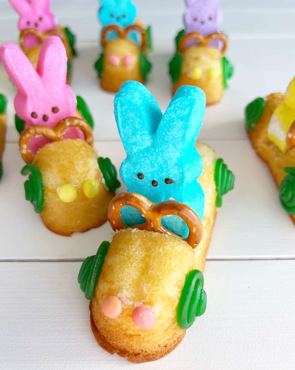 How To Make This Cute Easter Peeps Race Car Treat