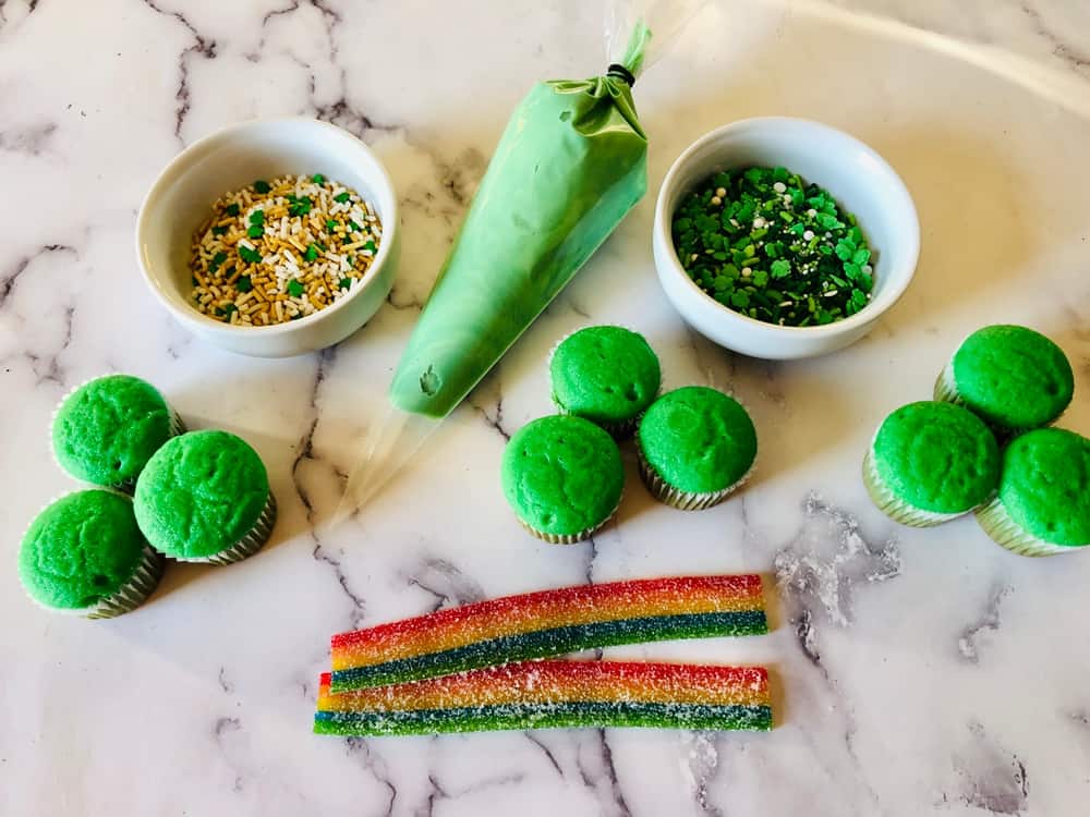 Shamrock Cupcakes