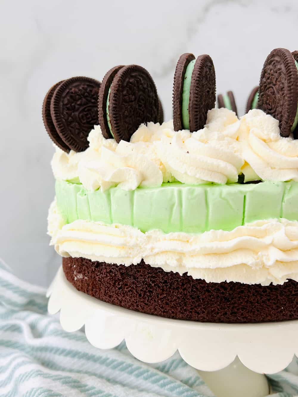 The Easiest Mint Chocolate Ice Cream Cake Recipe