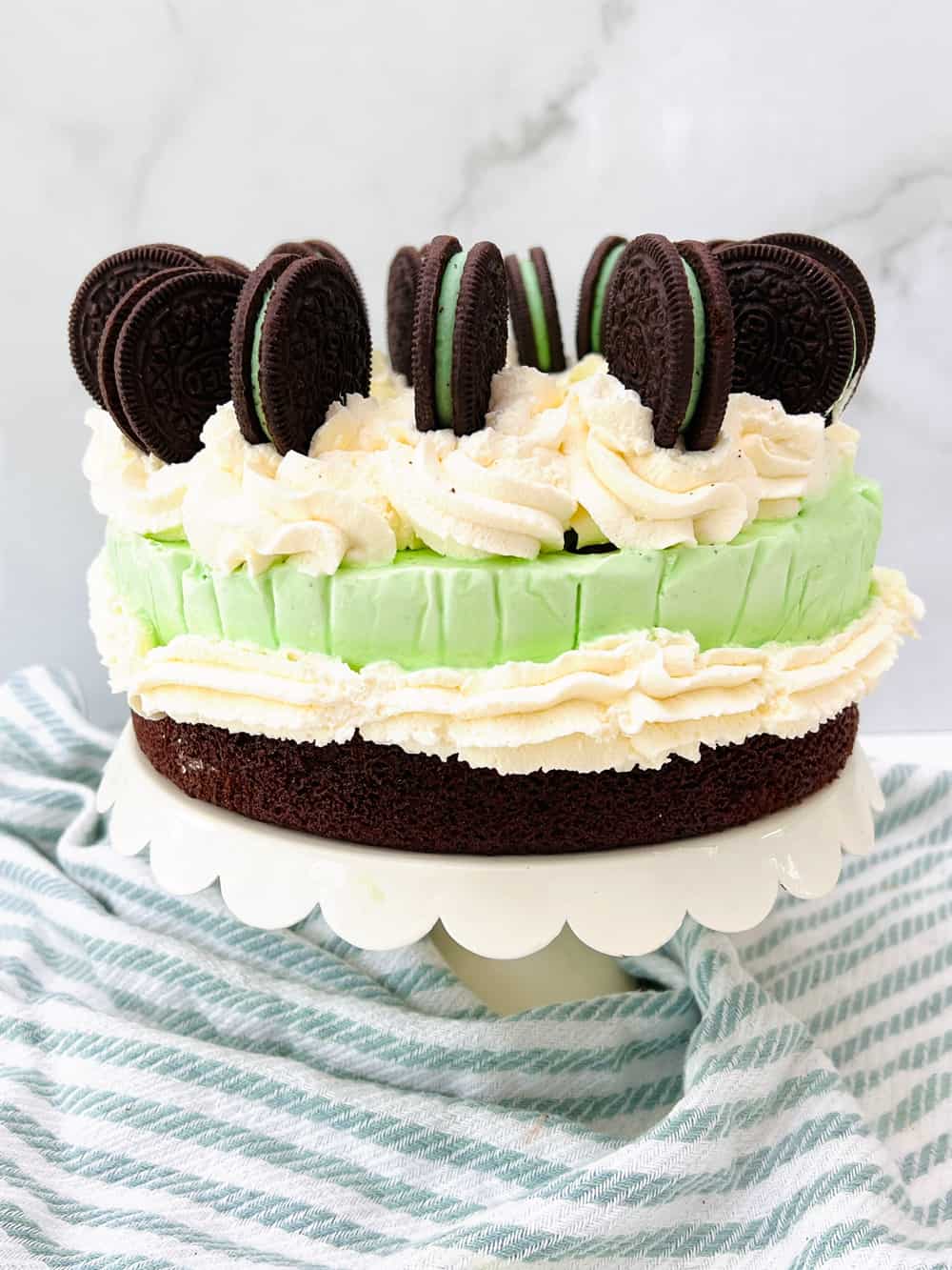 Mint Chocolate Ice Cream Cake Recipe