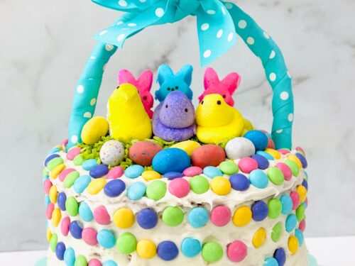 Speckled Egg Easter Cake - Mom On Timeout