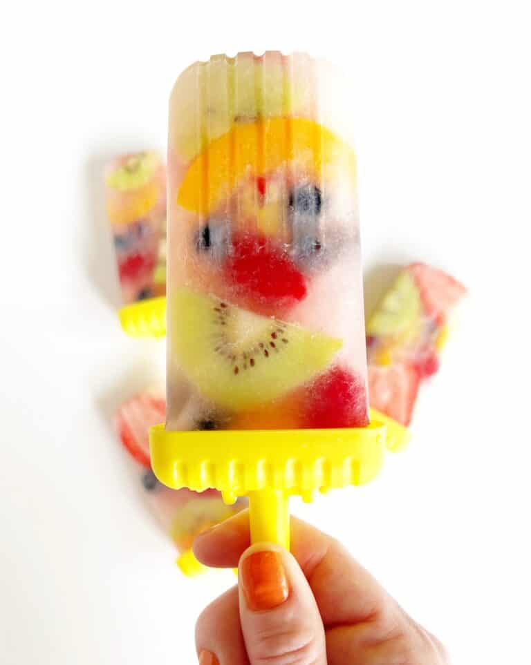 fresh fruit popsicles