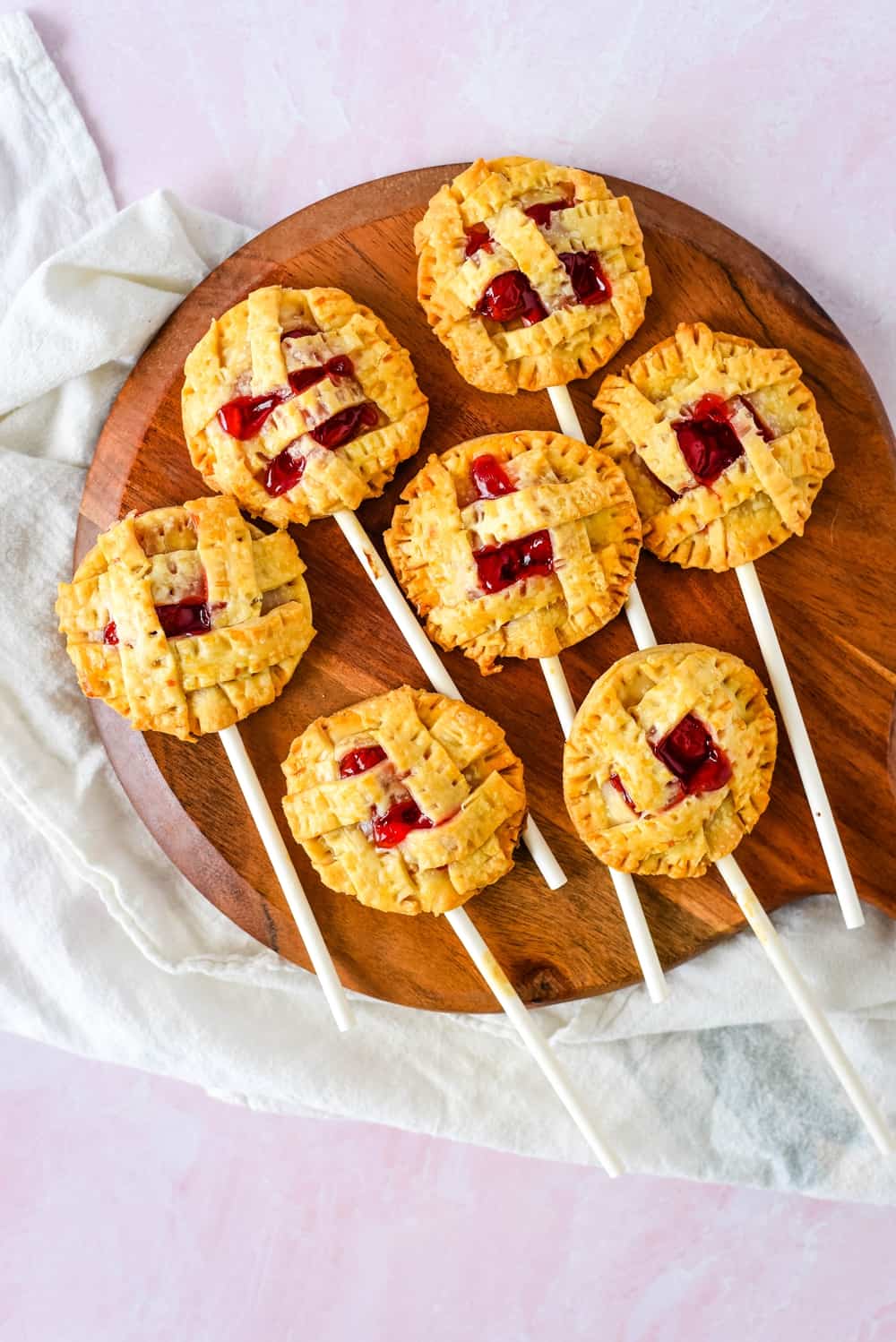 Easy and Cute Cherry Pie Pops Recipe – Just 3 Ingredients!