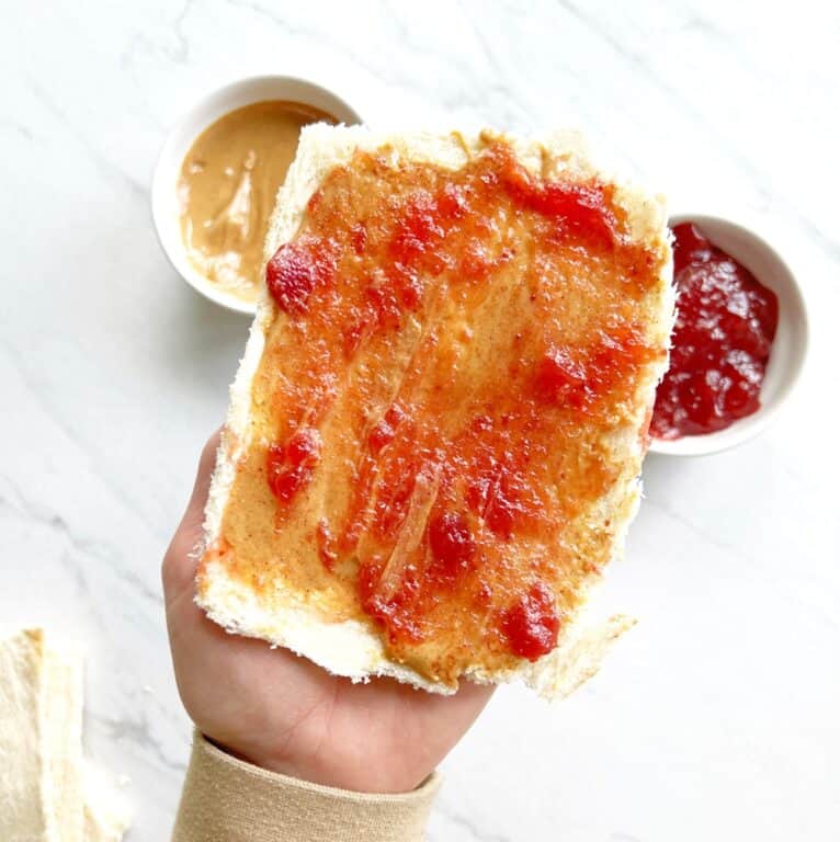 Peanut Butter and Jelly RollUps