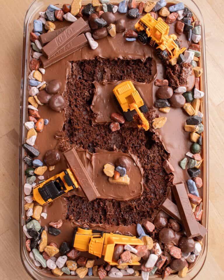construction cake