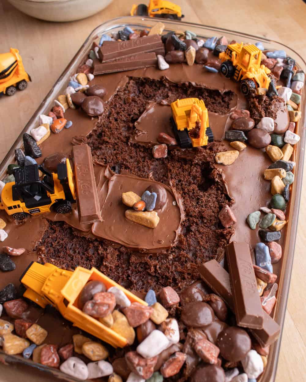 construction cake
