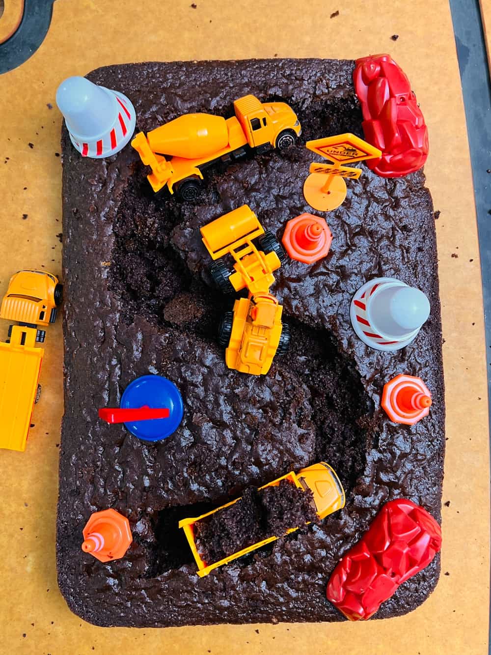 Easy Construction Cake Recipe