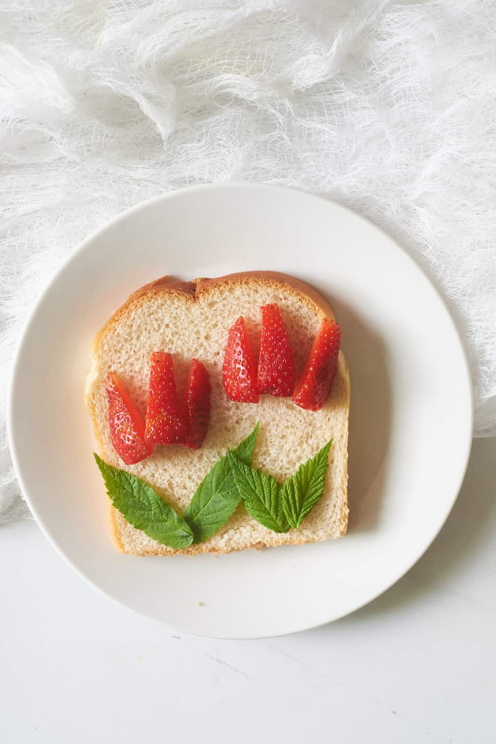 Tulip Strawberry Toast