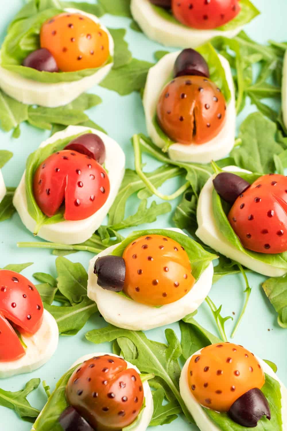 Ladybug Caprese Appetizers