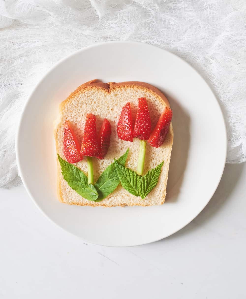 Tulip Strawberry Toast