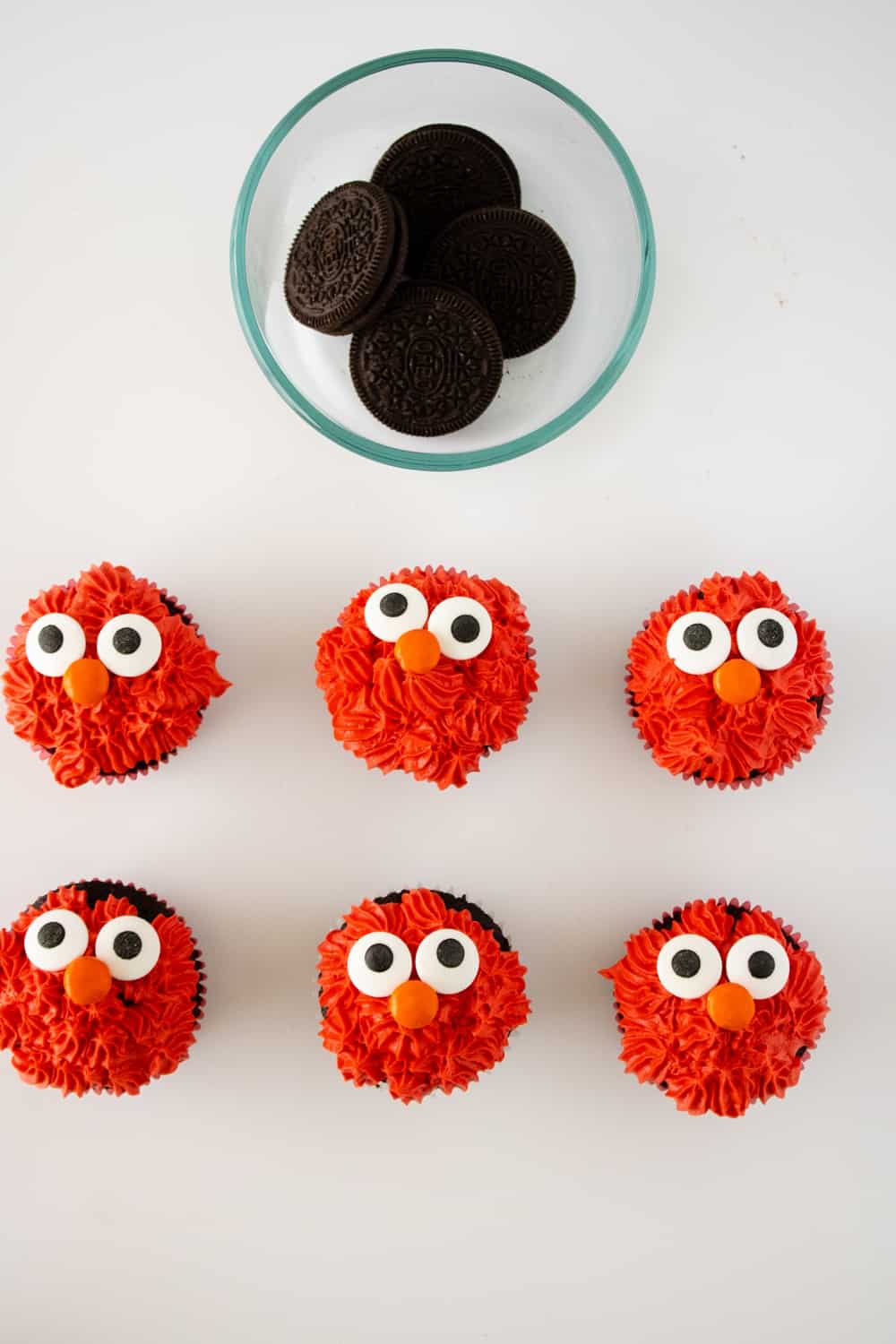 Elmo CupcakesElmo Cupcakes