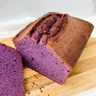 ube pound cake