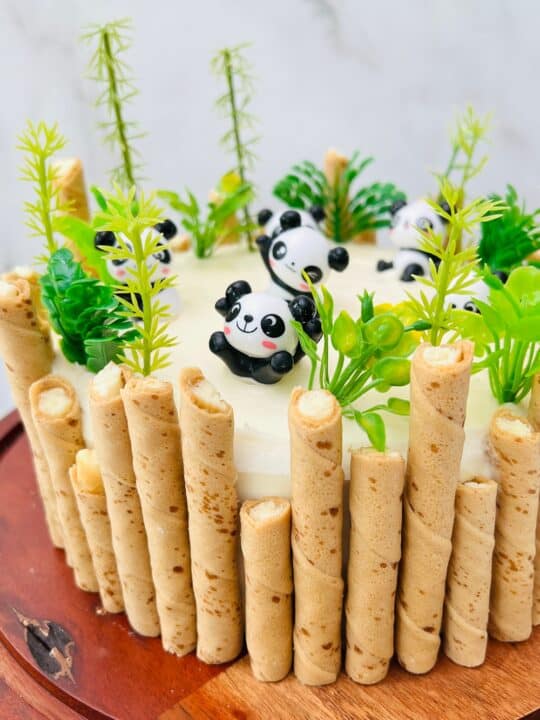 How To Make An Easy Panda Cake