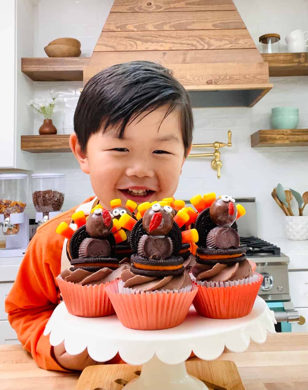 Thanksgiving Turkey cupcakes