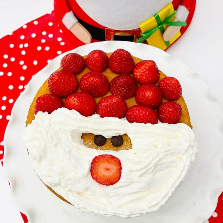 Easy Santa Cake Anyone Can Make