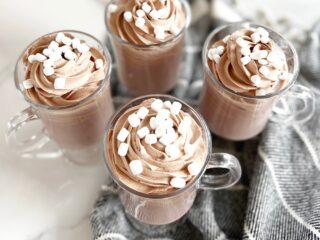 whipped hot chocolate