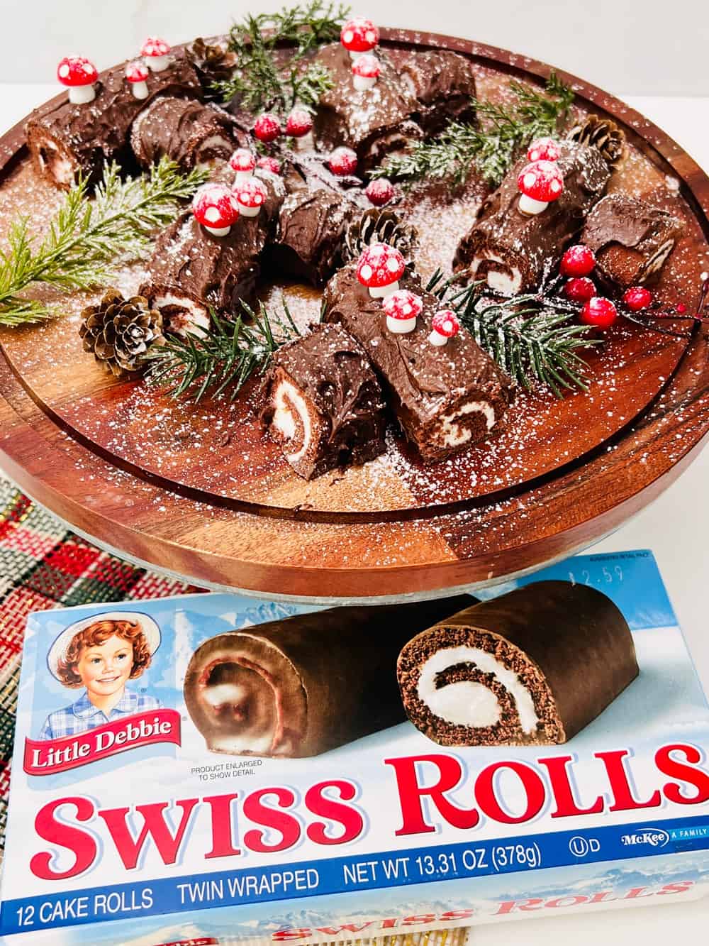 Mini Buche de Noel - SugarHero