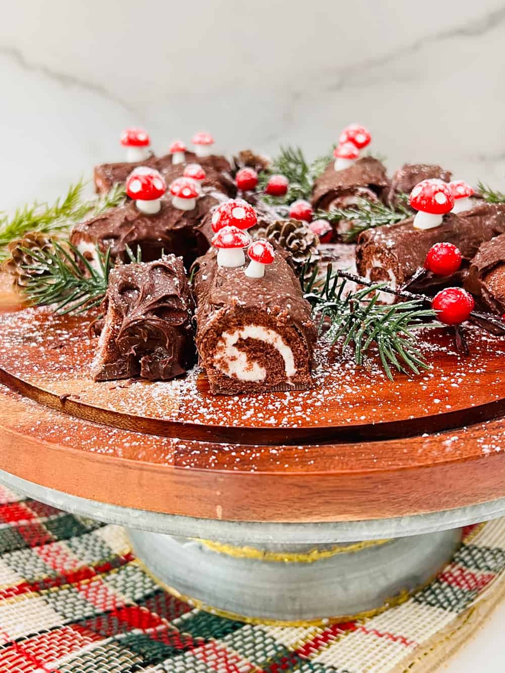 Mini Buche de Noel - SugarHero