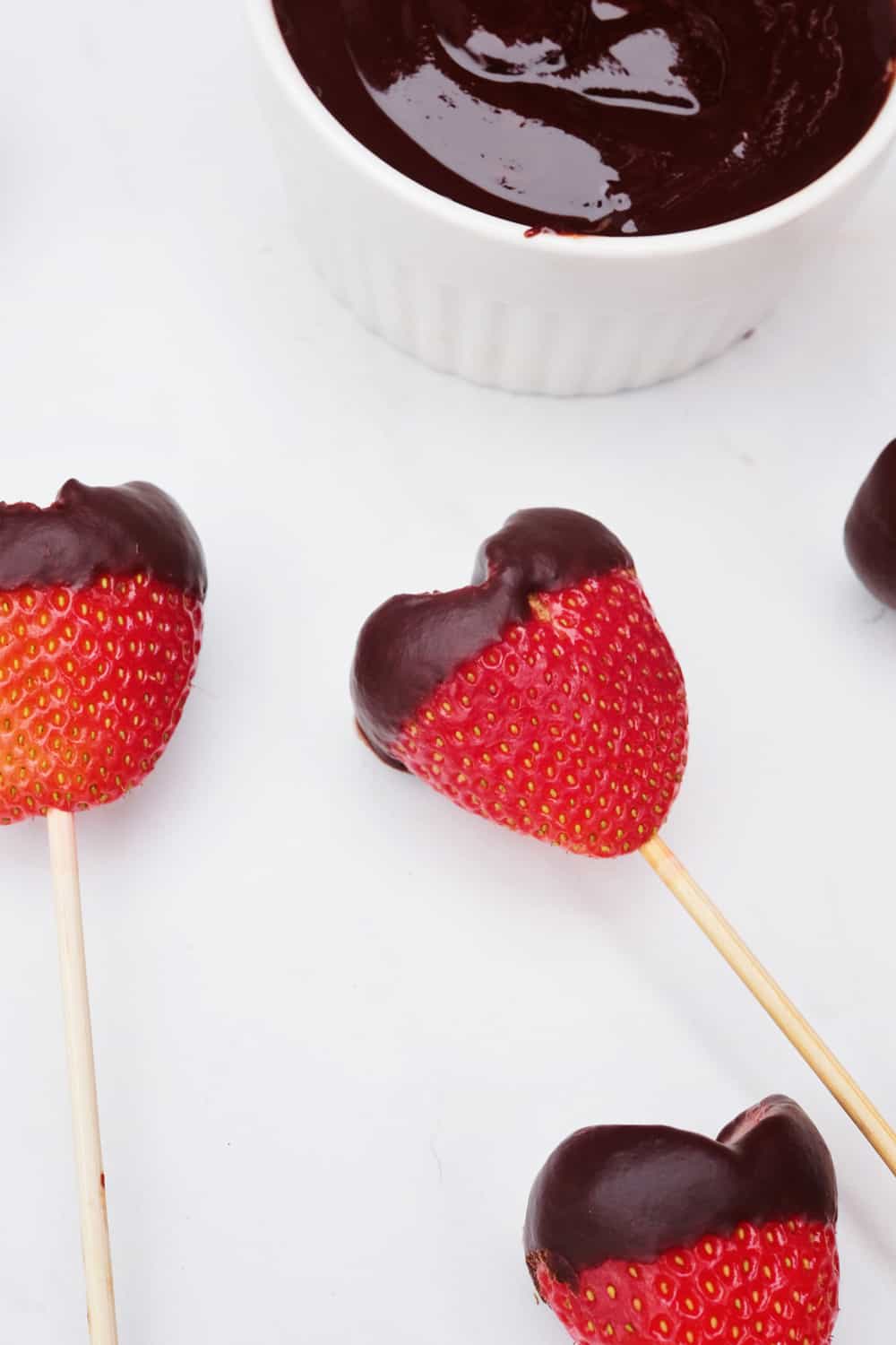 Chocolate Strawberry Hearts