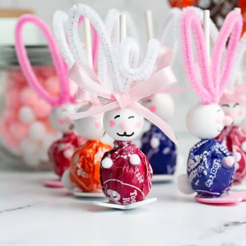 bunny lollipops