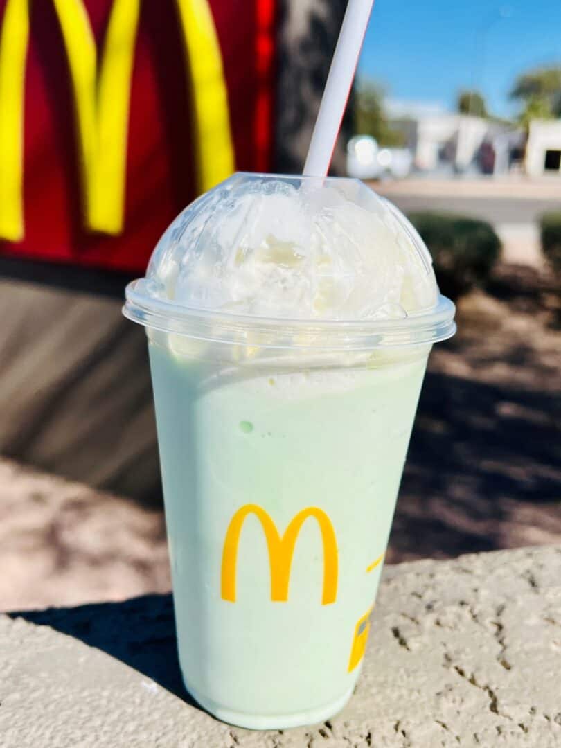 Mcdonald's Shamrock Shake 2023 Is Back And We Had To Try It Of Course