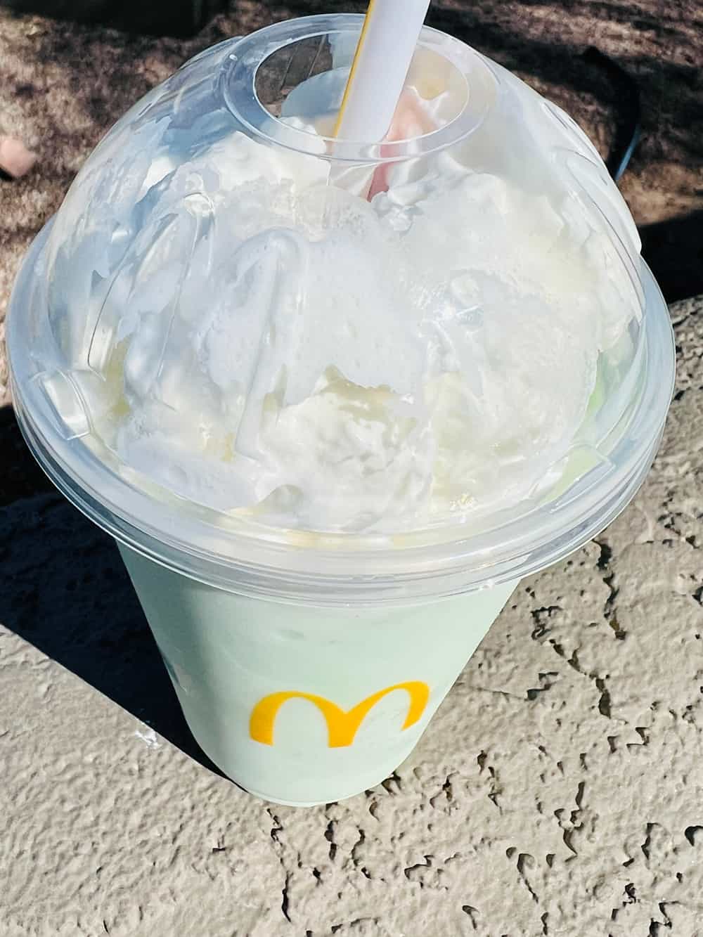 McDonald's Shamrock 2023 Shake